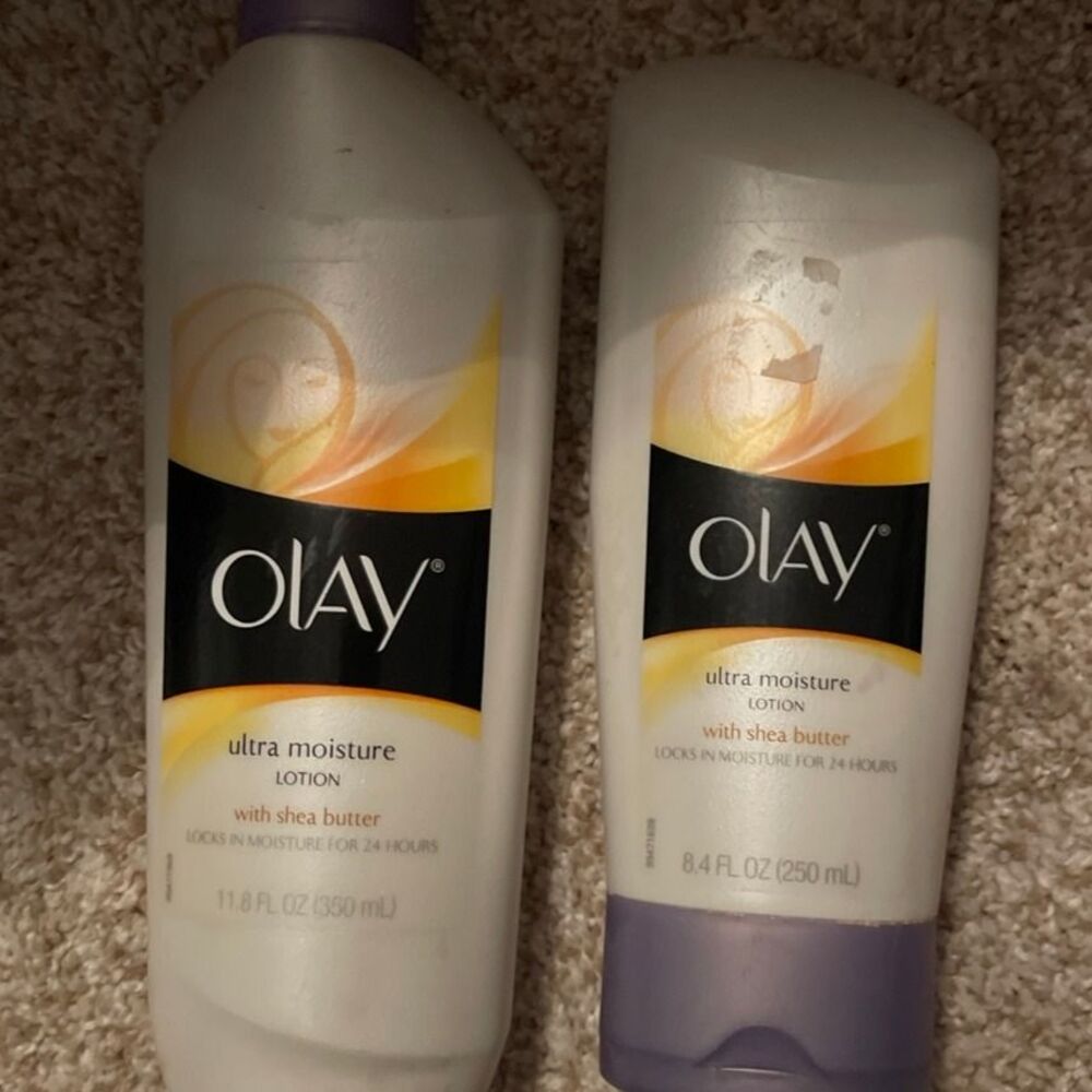 Olay Ultra Moisture with Shea Butter two pack Body lotions NWT